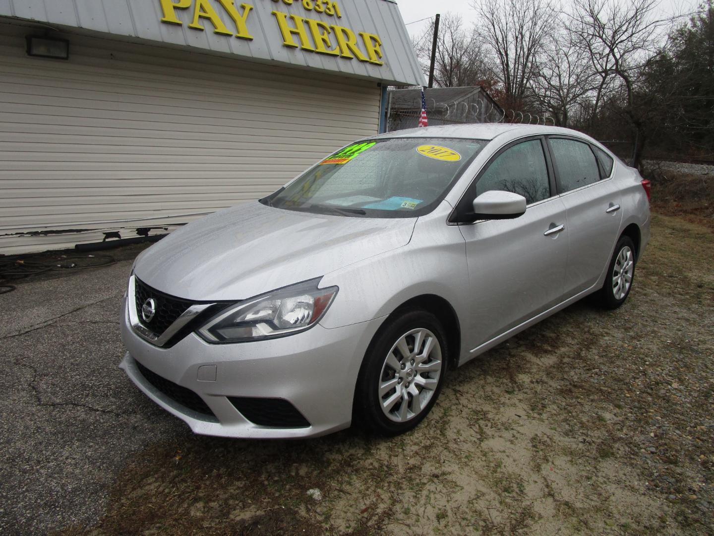 2017 Silver Nissan Sentra (3N1AB7AP6HY) , located at 2553 Airline Blvd, Portsmouth, VA, 23701, (757) 488-8331, 36.813889, -76.357597 - Down Payment: $999 Weekly Payment: $100 APR: 23.9% Repayment Terms: 42 Months ***CALL ELIZABETH SMITH - DIRECTOR OF MARKETING @ 757-488-8331 TO SCHEDULE YOUR APPOINTMENT TODAY AND GET PRE-APPROVED RIGHT OVER THE PHONE*** - Photo#1